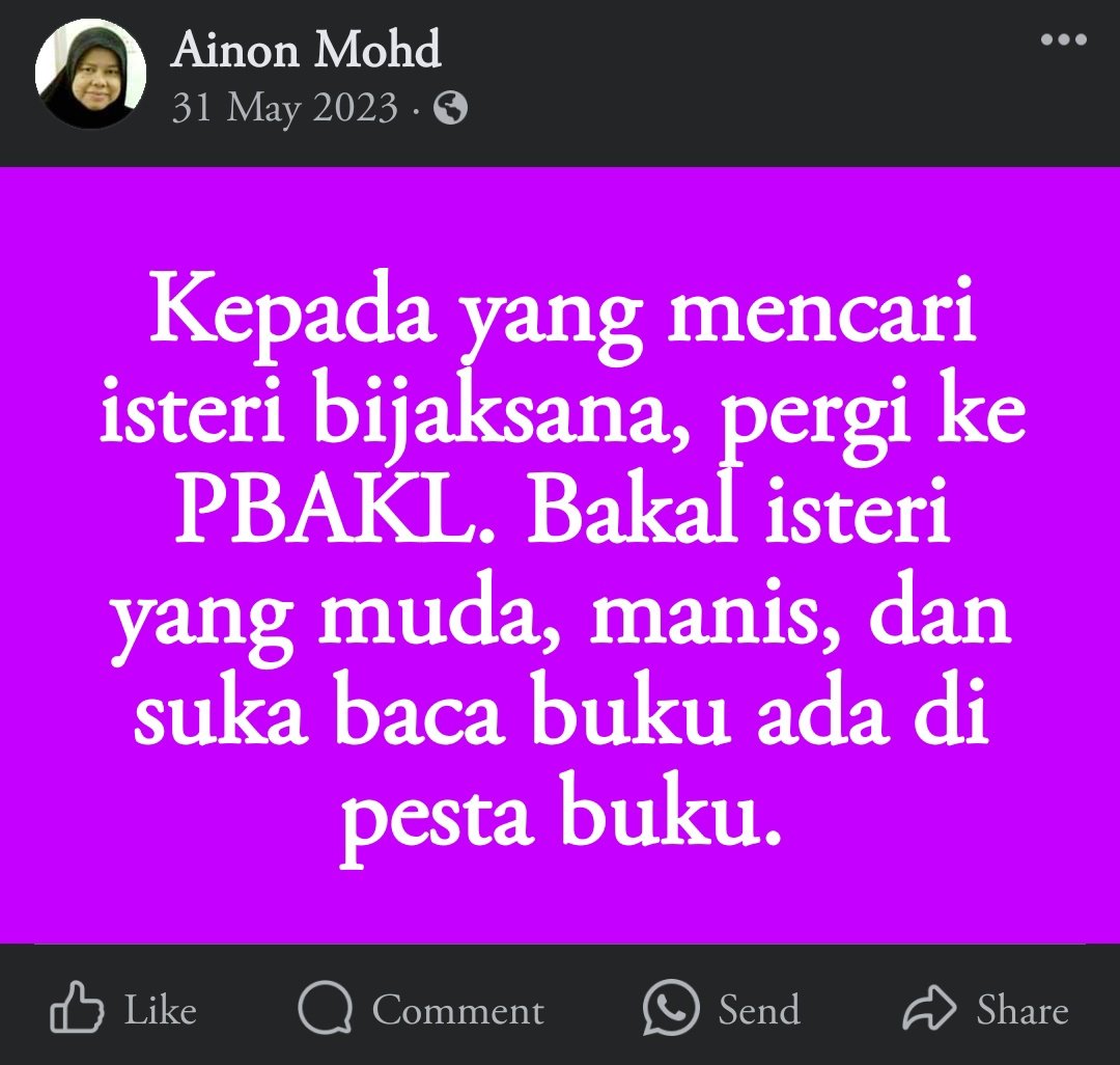 HSRembaoui's tweet photo. Masalahnya ciri-ciri bawah ni banyak kat reruai novel fiksyen &amp; haluan kiri 😮‍💨

Yang jual buku agama banyak makcik² pencen. https://t.co/CJ2lOJoQ9d