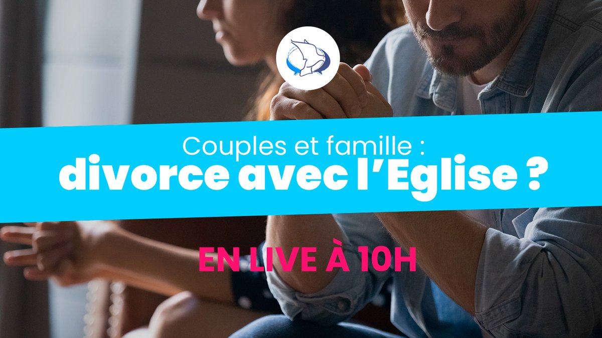 Le live, c'est aujourd'hui à 10h00 ! Pour suivre notre RDV#9 sur le sujet "Couple &amp; Famille : Divorce avec l'Eglise", cliques sur le lien suivant : youtube.com/live/CipQUCZeN…