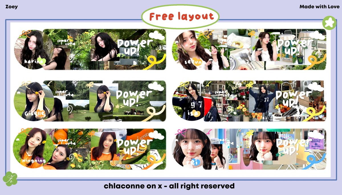Any interactions would be appreciated!

Halo semuanya dalam rangka hari jadinya <a href="/feminitsm/">Sera.</a> ada 6 LAYOUT yang bakalan dibagikan secara FREE dapat kalian jemput jam 20.30 WIB 💭 untuk rulesnya bisa cek tweet dibawah yaa!🍒

#zonauang