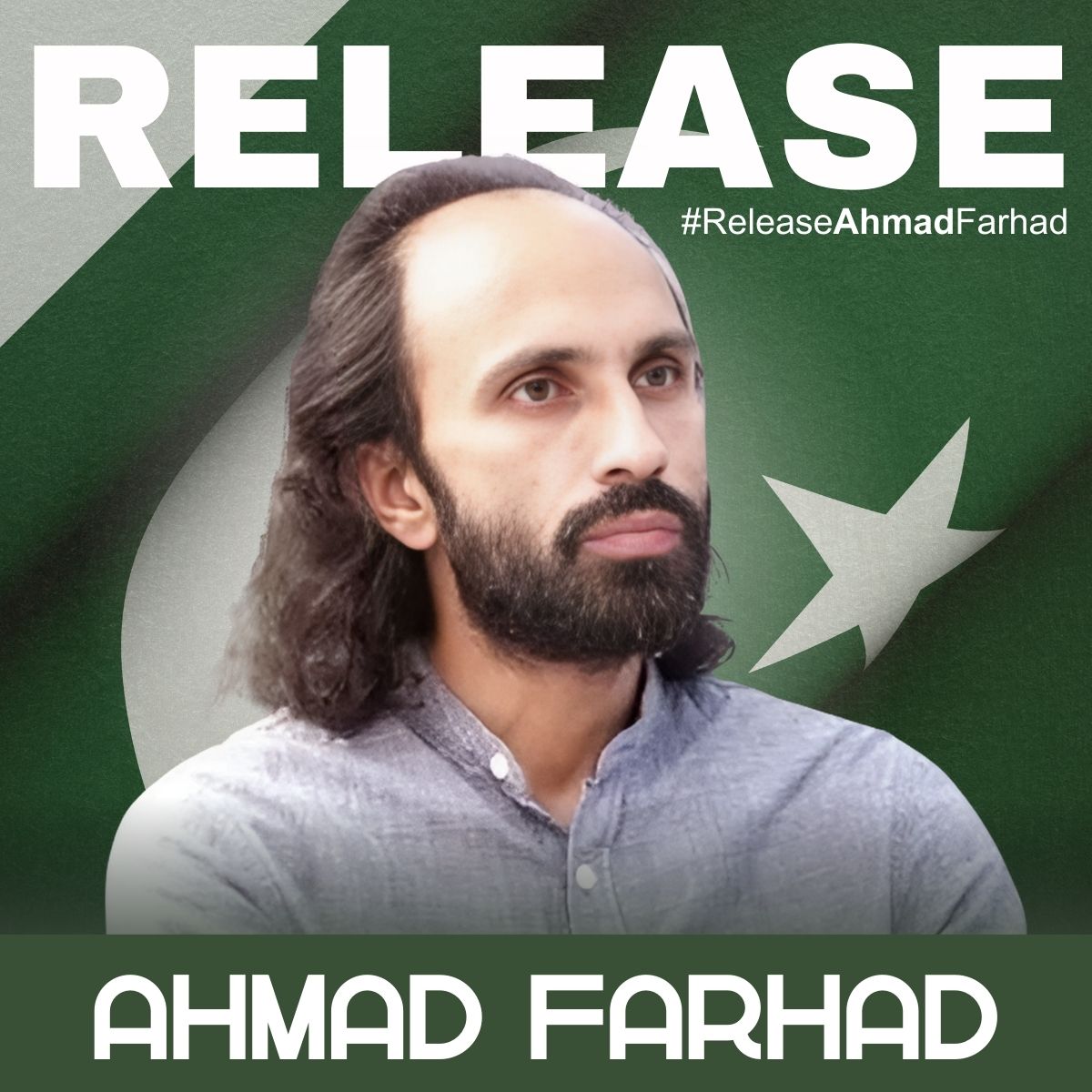 Journalist and a poet @AhmadFarhadReal, known for his fearless speeches and poetry against state oppression, was abducted from his Pakistan home on May 15, 2024. Over a week later, there is still no information on his whereabouts.@UN @aljazeeraeng @SkyNews #ReleaseAhmadfarhad