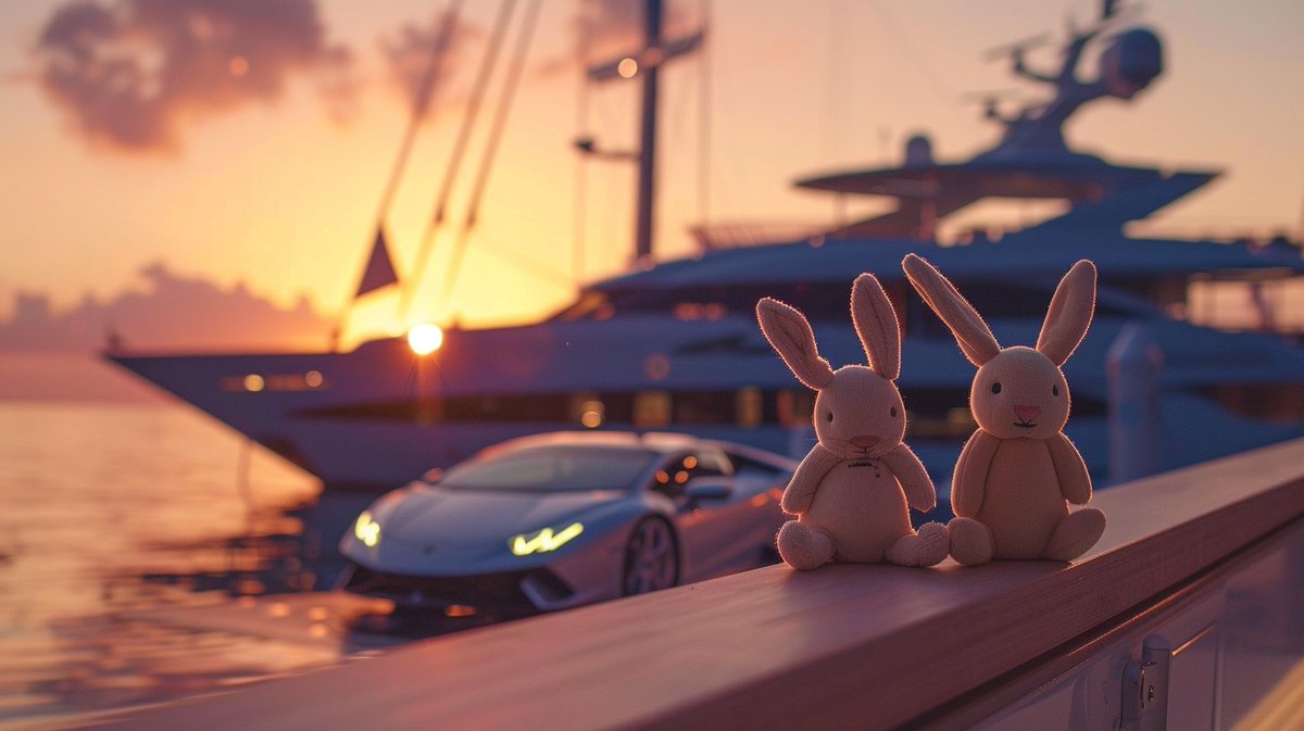 lapinucoin's tweet photo. GM little bunnies 🥰 See you on the #YACHT https://t.co/hHrnuBdL9C