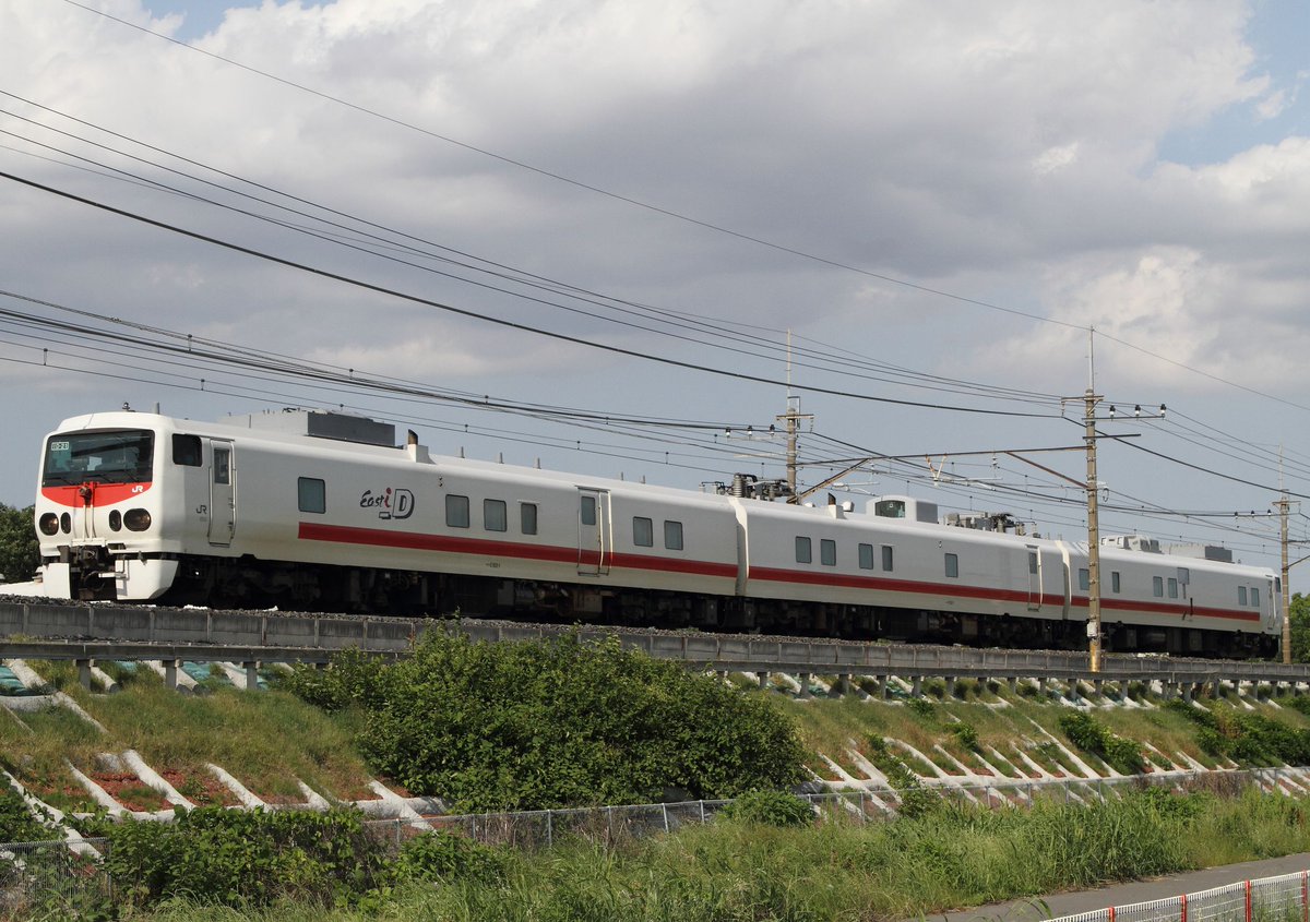 EF58157's tweet photo. 2024-5-25
キヤE193系　East i-D　回9847D
久しぶりにこちらの場所にて撮影
私お1人様でした笑
＃キヤE193系 https://t.co/mw4MHLqaT6