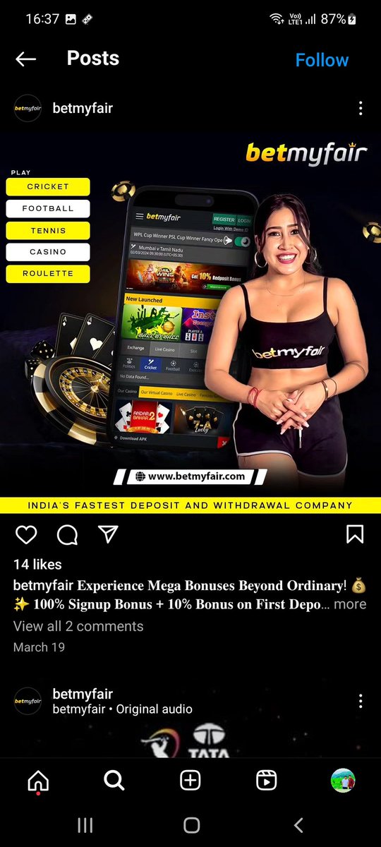 VEERcontest's tweet photo. @SofiaAnsaari  peso k liye gambling ki advertisement krti h... #betmyFair #fruad @dir_ed @IncomeTaxIndia @RBI @narendramodi  BJP HTAAO DESH BCCHAO.... https://t.co/s6ZhfvdBuZ