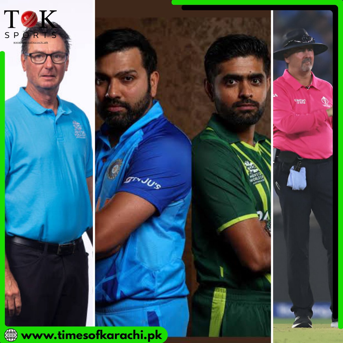 TOKSports021's tweet photo. For the highly anticipated India vs Pakistan match in the T20I World Cup, the officiating team includes Richard Illingworth and Rodney Tucker serving as the field umpires, with Chris Gaffaney assigned as the third umpire. 

#TOKSports #PAKvIND #T20WorldCup2024 https://t.co/oFwIayUYxK