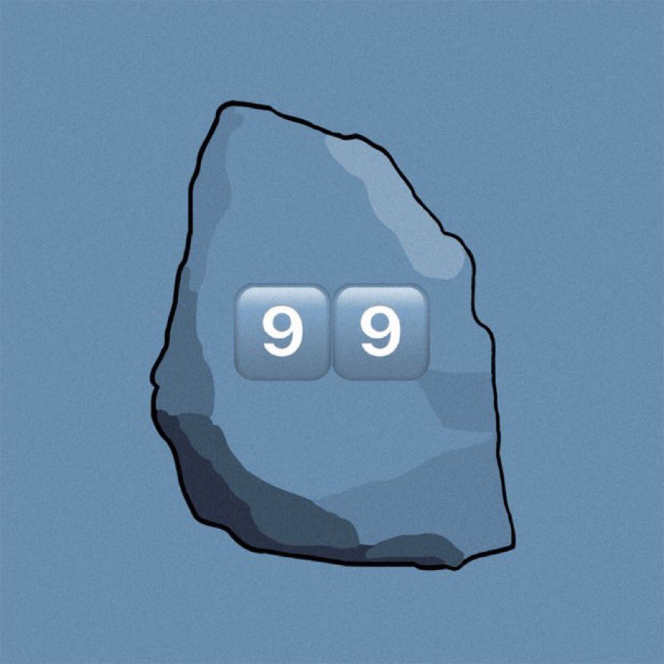 Ethmoji 9⃣9⃣ are the Ether Rocks of ENS.

The only possible way of owning double digits in #Web3.
- 100 in existence (0️⃣0️⃣-9️⃣9️⃣)

We love and respect @PokemonENS 🤝 Pokemon Rocks of ENS.

#ENS $ENS #Ethmoji #Ethmoji99 #EtherRock #Pokemon #PokemonRock