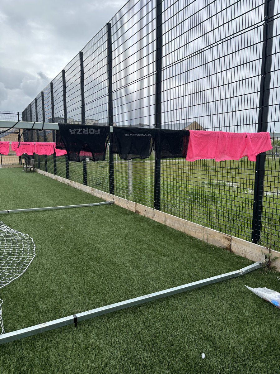 Here I was, thinking it was a great idea to get a box & store bibs at our pitch…