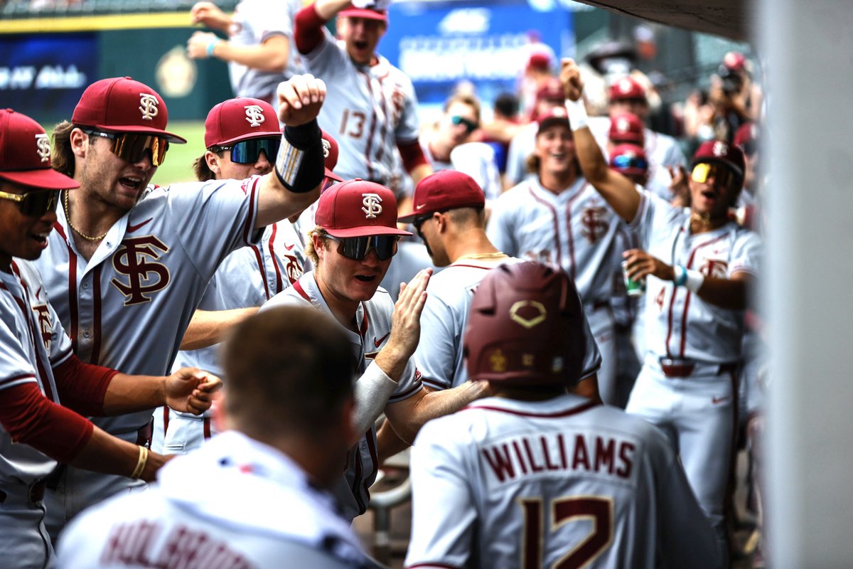 floridastatefr's tweet photo. ⚾️ Demi-finale contre Wake Forest à 20h ce soir. On a déjà affronté les Deamon Deacons en avril dernier, série perdue 2-1. Ça va pas être facile. 

#NoleFamily | #KeepCLIMBing 🍢 https://t.co/flZSDUY9Fn