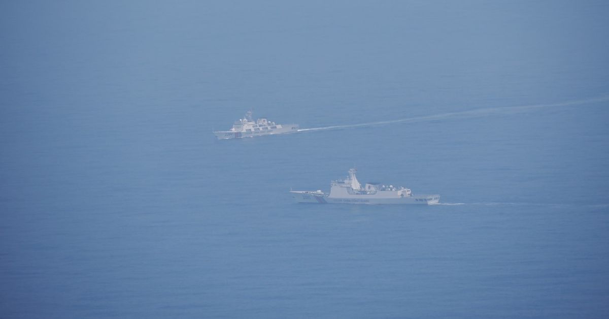 China ends war games, Taiwan details warplane, warship surge reut.rs/4bOKvDp
