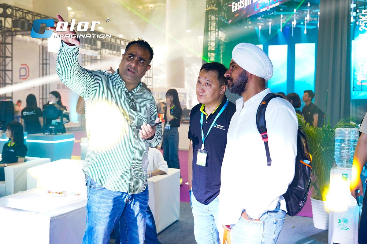 stages_Jack's tweet image. "Thank you to each and every customer for your support of our new products! 🌟 We're committed to making them even better with your valuable suggestions. As the Prolight+Sound exhibition enters its third day, we hope to meet you there! 🎉"#Colorimagination #Prolight #stagelight