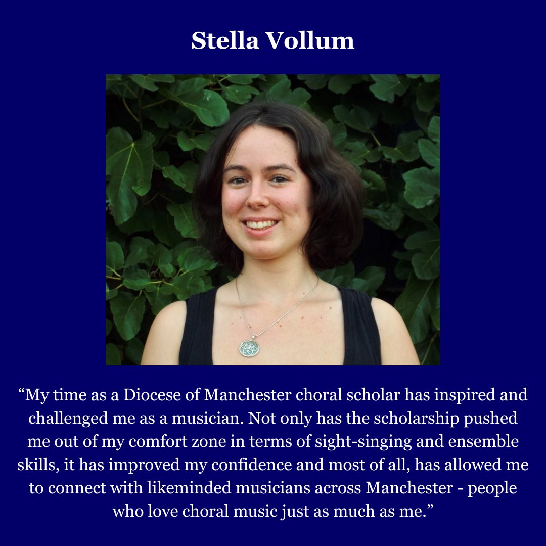 See a few words from Stella, a current Diocese of Manchester Choral Scholar. Click the link below to apply 2024-25! @DioManchester manchester.anglican.org/faithlife/sing…
