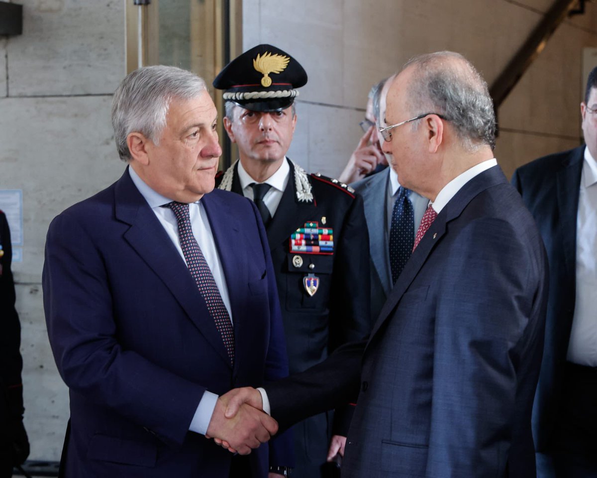 Inizia dall’Italia la visita in Europa del Primo Ministro palestinese, Mohammed Mustafa. Gli ho assicurato che raddoppieremo gli sforzi per il cessate il fuoco a #Gaza. Come Presidenza @G7 continuiamo a lavorare per la pace e per una soluzione due Popoli due Stati.