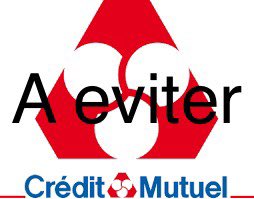 <a href="/CreditMutuel/">Crédit Mutuel</a> bonjour !
vous signaler la médiocrité de vos agences de Bourges :
- frais exorbitants,
- incapacité à rééditer des chèques émis 
- oubli de virement compromettant un achat immo
- disparition de relevés
« une banque qui vous appartient. » sans moi merci. <a href="/60millions/">60 Millions de consommateurs</a>