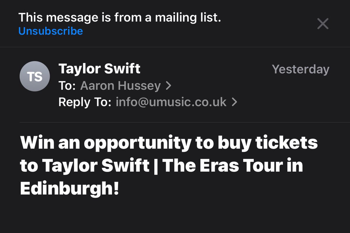 She’s so kind isn’t she? Win the chance to buy tickets! We love a benevolent pop star.