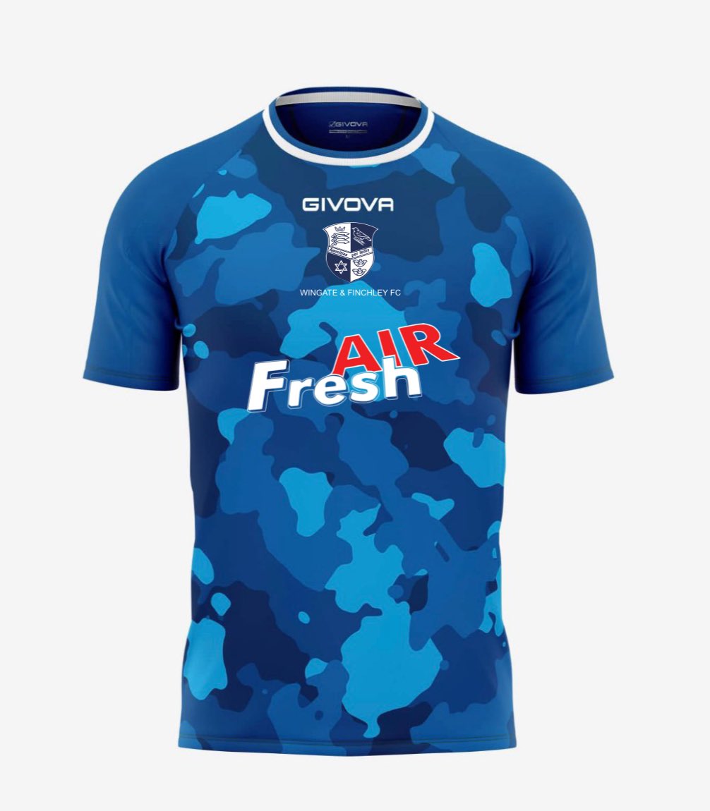 WinFinchleyFC's tweet photo. BREAKING NEWS ! 

We are pleased to reveal our NEW Team kits for the 2024/25 season sponsored by FRESH AIR 

Kits will also be available for pre-sale from 15th June 2024 via our website for delivery before the start of the season. 

#WFFC 🔵⚪️🔵⚪️ #N12 #FINCHLEY #PRIDEofFINCHLEY https://t.co/i9FsJfn2AA