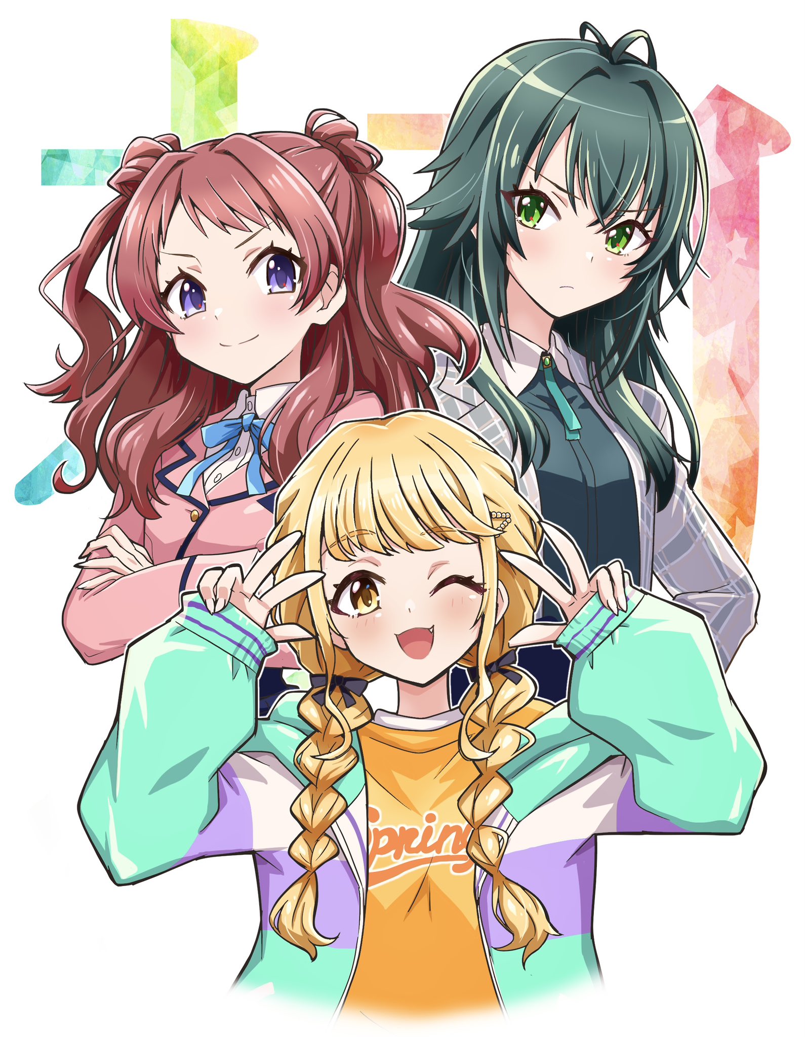【ヴァイス】学マス　RRセット　B ことね　清夏　咲季　手毬など WS】学園アイドルマスター CMにてRR2種含む31枚公開！「Boom