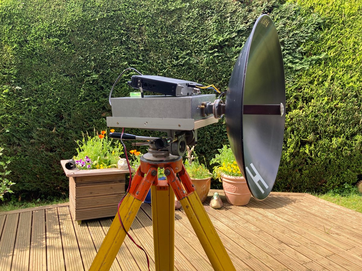 The new 10GHz PA module is now installed and working. Hope to get out later today to do some /P tests. Fun on the #GHz_Bands.