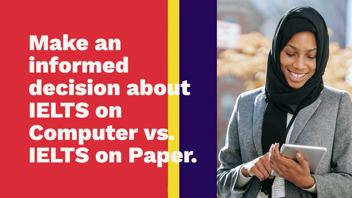 IELTSCork's tweet photo. IELTS is offered in the mediums of paper-based test and computer-based test. One may suit you more than the other, but each offer their own advantages. Make an informed decision before you book your test. https://t.co/d044GEzQss