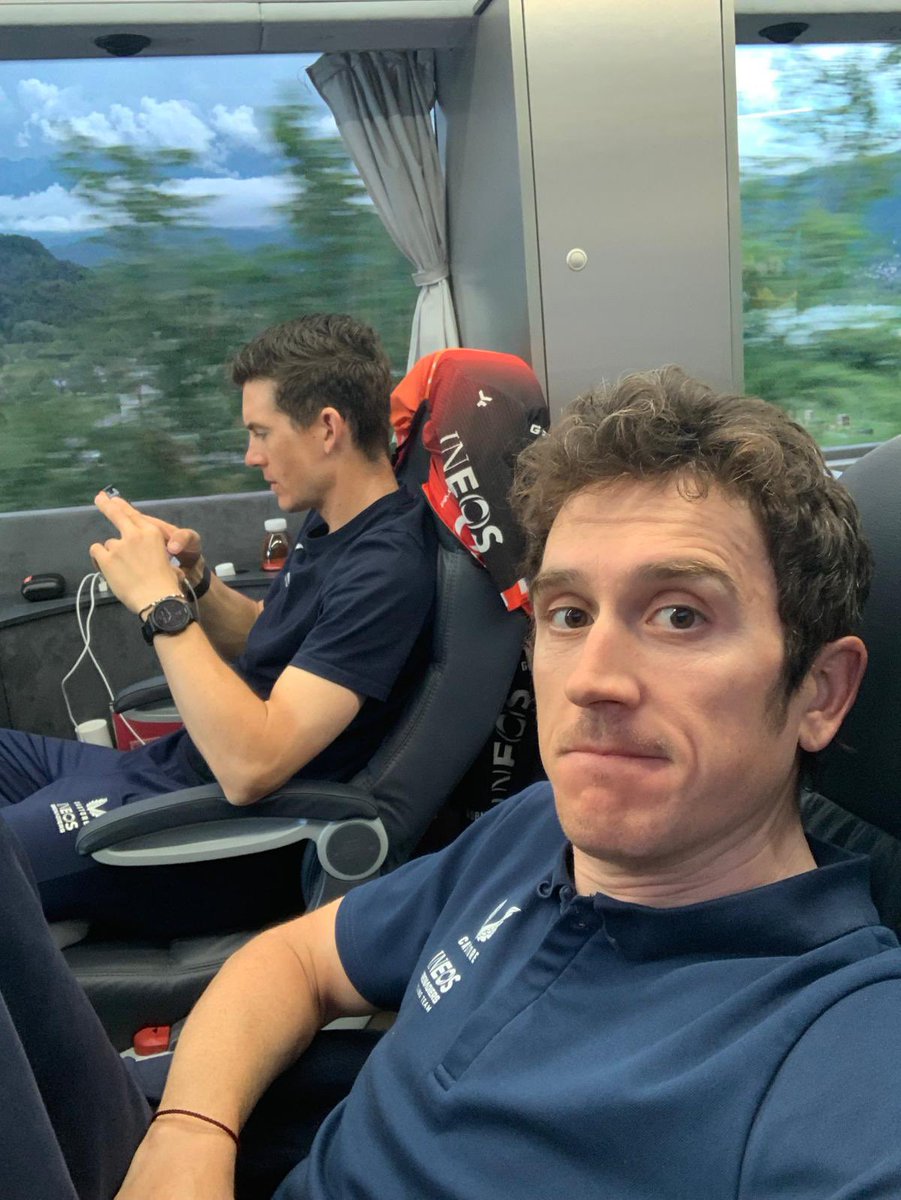 Geraint Thomas tweet media