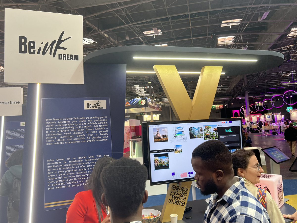 iledefrance's tweet photo. #VivaTech | 🎁 Tout au long de la journée, tentez de gagner des lots avec @BeinkDream et @Glaaster_dys sur le stand de la #RégionIDF à @VivaTech ! 
 
🤞 Stand J33 – Hall 1, bonne chance ! 
   
📍 Paris Expo Porte de Versailles 
 
La Région à VivaTech ⤵ 
https://t.co/2m3xVxrmwq https://t.co/ru0ibK8Myu