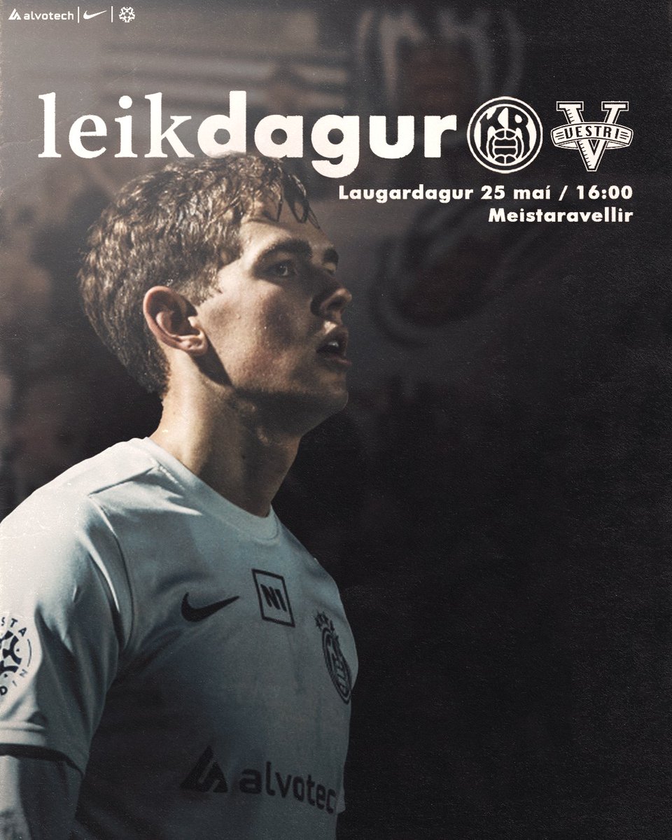 LEIKDAGUR! 😍
📍Meistaravellir
🌭 11:00 Bæjarins beztu pylsur <a href="/b_beztu/">Bæjarins Beztu Pylsur</a> opna vagninn
🏆14:00 FA Cup
🍔🍕 15:00 Pannan opnar 
🎈⚽️ 15:00+ Battavöllur inn í A-Sal og blöðrutrúður
⏰16:00 KR-Vestri
🎟 stubb.is/events/ox5KVb
Hlökkum til að sjá ykkur á eftir - Við erum KR 🖤🤍