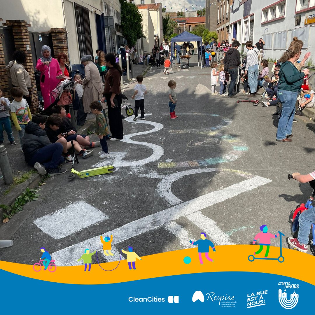🎈Heure : 16h00 - 20h00
🚧Lieu : École maternelle publique Jules Ferry, 28 Rue Paul Bert, 93170 Bagnolet

La rue Paul Bert était fermée pour créer un espace sans voitures, offrant ainsi un environnement sécurisé pour les enfants. De nombreuses activités festives, avec des jeux,