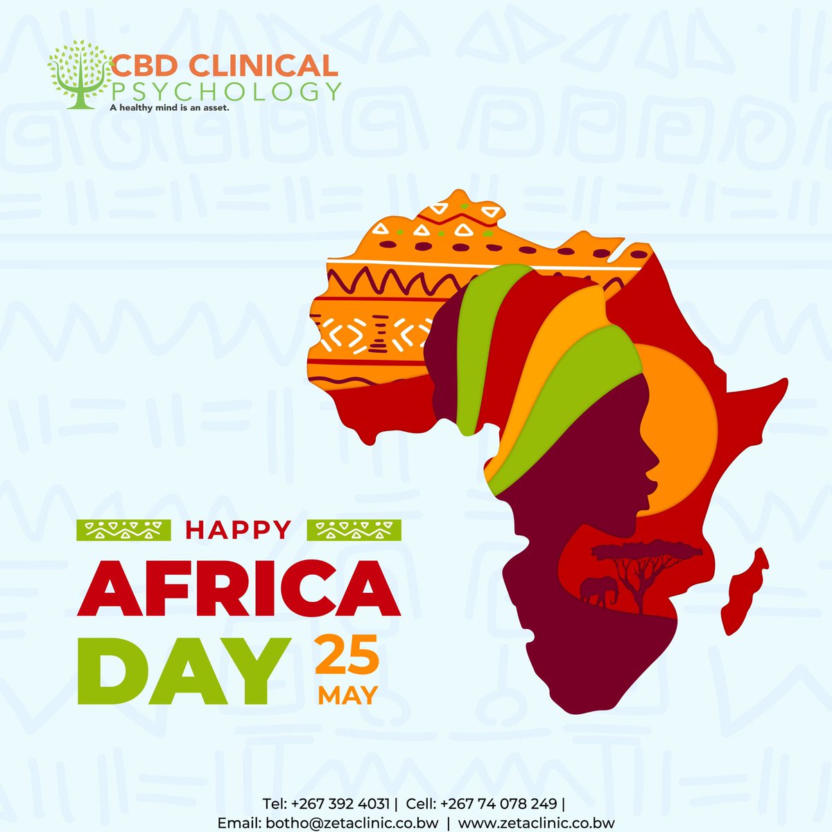 Cbdclinicalpsy's tweet photo. Happy Africa Day!
#africa #africaday #cbdclinicalpsychology https://t.co/ANihYOznFF