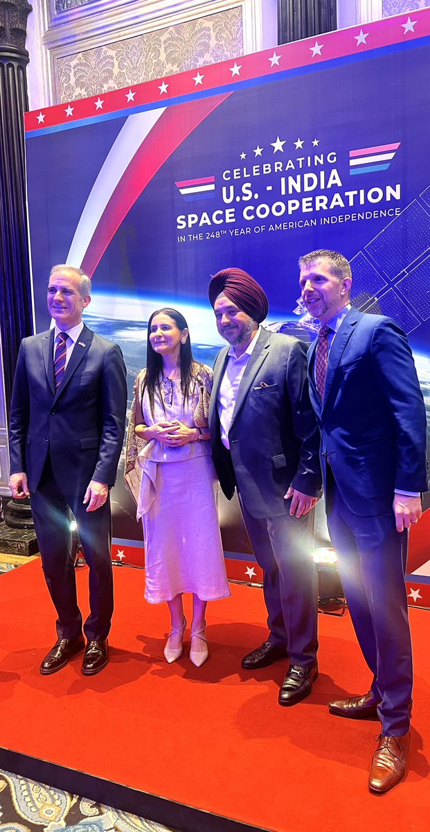 inakshi sobti (@sobti_inakshi) on Twitter photo A most wonderful evening with <a href="/USAmbIndia/">U.S. Ambassador to India</a> Eric Garcetti and #CGHankey <a href="/USAndMumbai/">U.S. Consulate Mumbai</a>, celebrating US and India cooperation through space. Very exciting to learn about <a href="/suz_moonwalker/">Dr. Susmita Mohanty</a> and @Earth2_Orbit — what an exciting approach to development that includes welfare. A most wonderful evening with <a href="/USAmbIndia/">U.S. Ambassador to India</a> Eric Garcetti and #CGHankey <a href="/USAndMumbai/">U.S. Consulate Mumbai</a>, celebrating US and India cooperation through space. Very exciting to learn about <a href="/suz_moonwalker/">Dr. Susmita Mohanty</a> and @Earth2_Orbit — what an exciting approach to development that includes welfare.