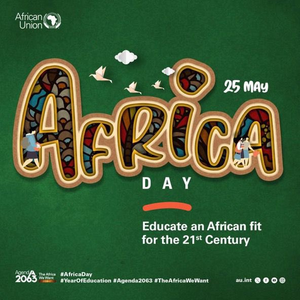 mamadou_dbalde's tweet photo. On #AfricaDay, let’s redouble efforts to educate the continent’s children and youth,  including those who are forcibly displaced; and equip them with skills for today and tomorrow.

#AfricaDay #AUYearofEducation #Peace https://t.co/VVbh1iB83X