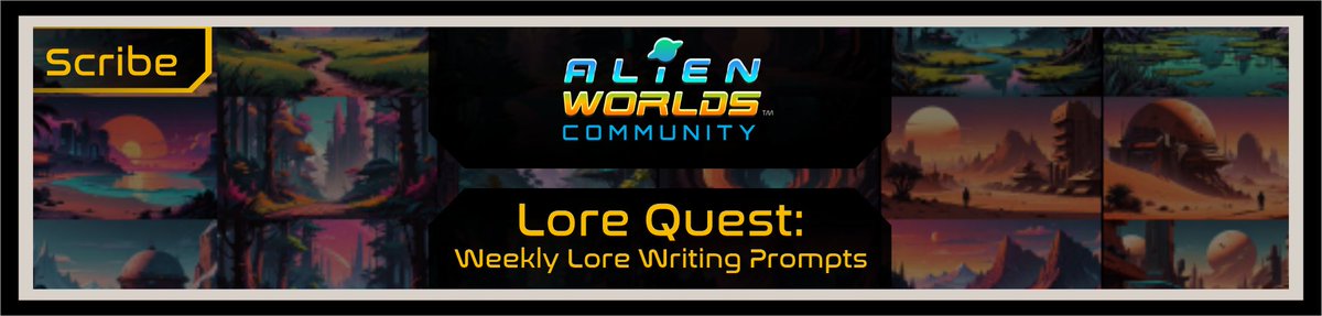 RedRelic_Studio's tweet photo. I did a thing.. I am the #scribe of @AlienWorlds
https://t.co/7yG0BYiHeo
This is my introductory article.
I will be doing more...
There is also #lorequest coming soon. (Currently being tested) https://t.co/gtzEhJL9fm