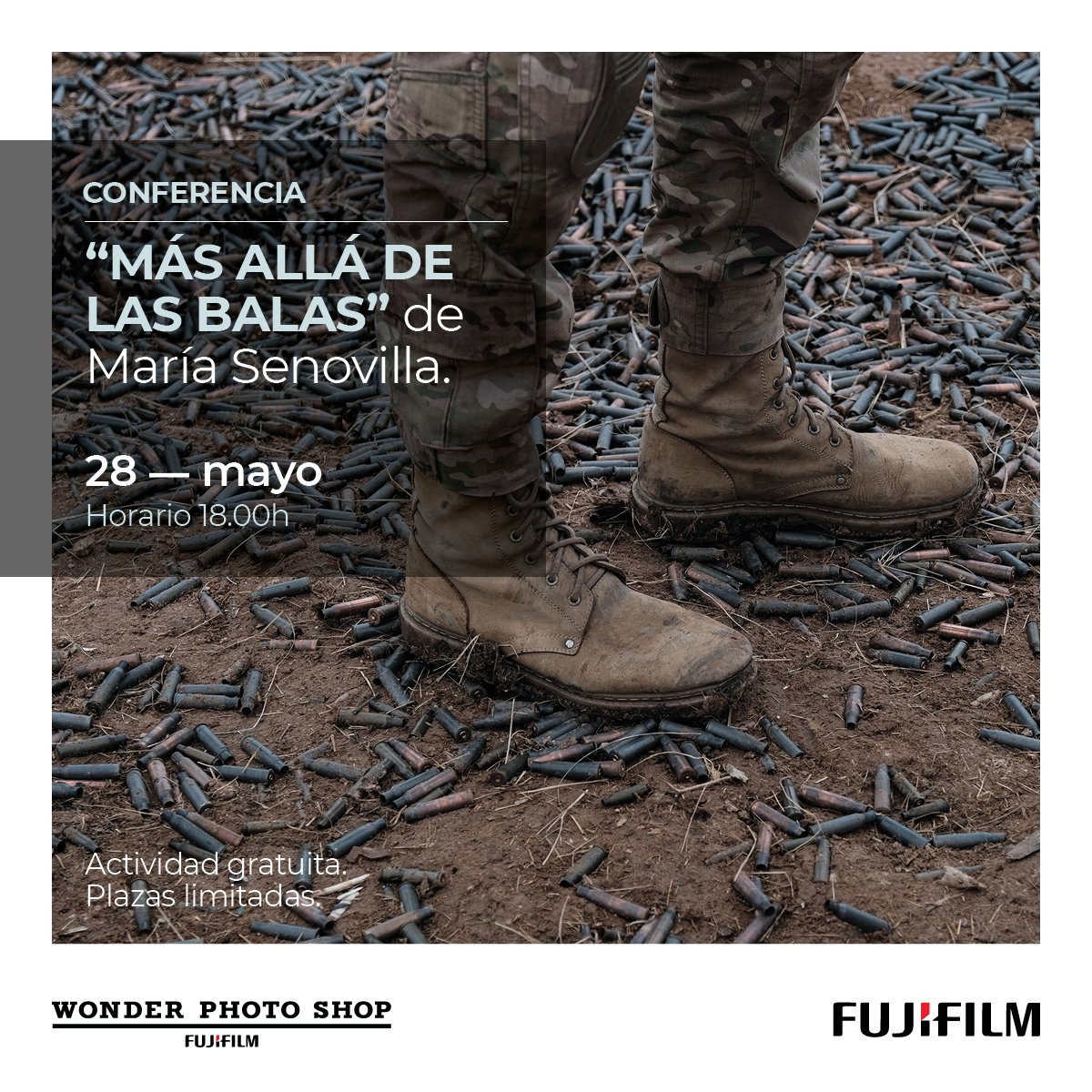 MariaSenovilla's tweet photo. Querida comunidad, ¿me ayudáis?

Meta (Facebook/Instagram) no permite hacer promo de mi conferencia "MÁS ALLÁ DE LAS BALAS" sobre el trabajo del fotoperiodista en la #guerra de #Ucrania

Qué es un tema "social, político y bélico", dicen. Así que lo silencian

¿Me hacéis RT?
🧵 https://t.co/VctrjBtoTF
