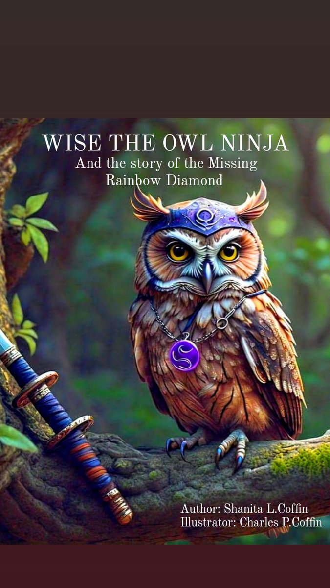 ARTLIVESON's tweet photo. WISE THE OWL NINJA BOOK NOW AVAILABLE ON AMAZON, BARNES AND NOBLES &amp; BOOKS A MILLION. https://t.co/fYcqv8p7pq