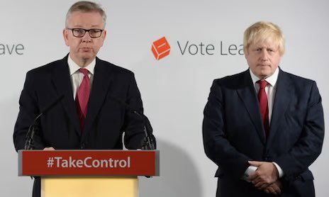 These two absolute charlatans the morning after the Brexit vote knowing just how badly they’d fucked over the entire country and they’ve both just walked away with their millions. 
I just cannot fathom how people were suckered in. 
Brexit must be reversed.