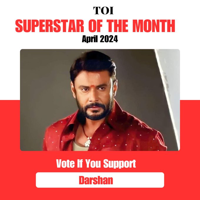 Vote if you Support - #Darshan  

1 Like = 3 Points 
1 Retweet = 5 Points 
1 Bookmark = 2 Points
1 Reply = 10 Points 
1 Follow = 500 Points 

Winner Announcement on May 30 At 6 PM

Follow us for more updates. #DevilTheHero