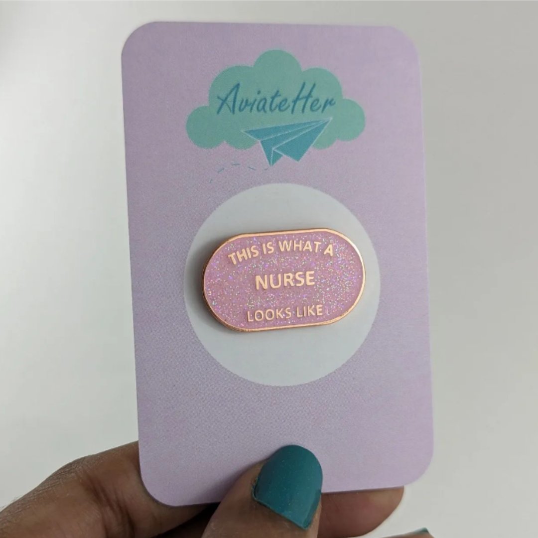 Back by popular demand! We’re sure you’re as thrilled as we are that @AviateHerUK has released more badges but, there’s a limited number available, so as always, you'll need to be quick! etsy.me/3U96LSA #charity #nursing #partnernship #nursing #nurse #fundraising