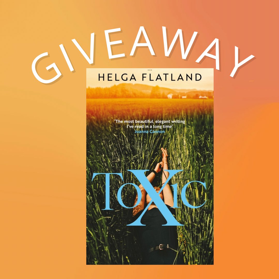 🎉🎉🎉 BOOK GIVEAWAY 🎉🎉🎉 TOXIC by Helga Flatland Translated by Matt Bagguley Thank to @OrendaBooks and @RandomTTours I have one copy of this compelling read to #giveaway To enter ❤️ RP follow tag a friend Extra entry on my FB/IG pages T&C’s in comments. #Competition
