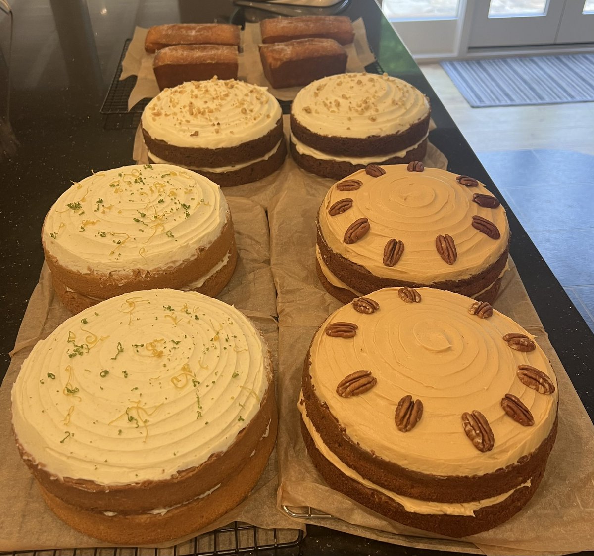 A little something for the bank holiday weekend 🍰 Citrus Sponge, Carrot &amp; Walnut, Toffee Apple &amp; Pecan, GF Lemon Drizzle 🥰 <a href="/TownEndAirton/">Town End Farm Shop</a>