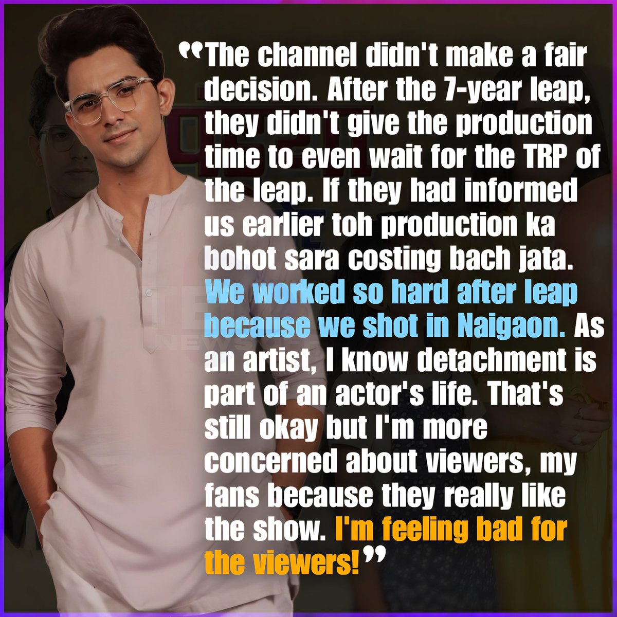 Tellynewsoff's tweet photo. #RohitChandel On #PandyaStore Going Off-Air : Checkout The Photo!!

#Nawal #PriyanshiYadav | #Tellynewsoff https://t.co/tVpJ5SjP44