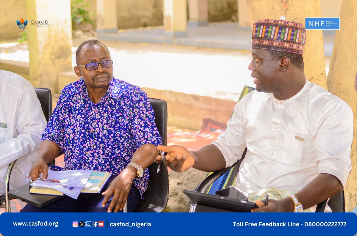 casfod_nigeria's tweet photo. At the invitation of the Education Secretary at Konduga, our Executive Director, together with other key partners, engaged in a fruitful discussion with the #Konduga Local Education Authority. This meeting aimed to address the nature of current educational interventions in the... https://t.co/dp7aVnmYBd