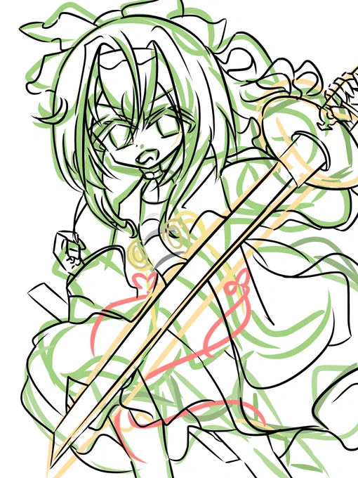 風間いろは カミングスーン!! #イラスト #illustration #絵描きさんフォロバ100 #ホロライブ #いろはにも絵を
