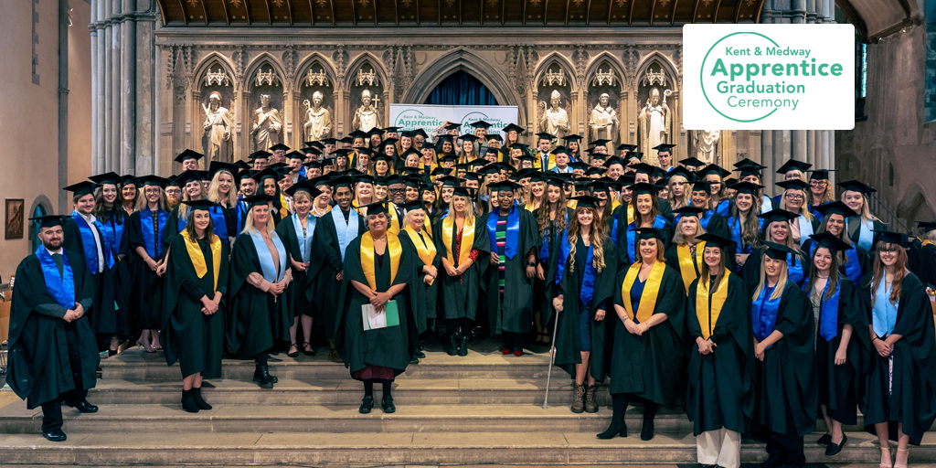 Apprentice Graduation Ceremony.
Friday 18th October 2024 at Rochester Cathedral.
Registration NOW OPEN...

The Apprentice Graduation is the county's annual ceremony recognising the incredible achievement of our apprentices.

Find out more: hubs.ly/Q02xcqqM0