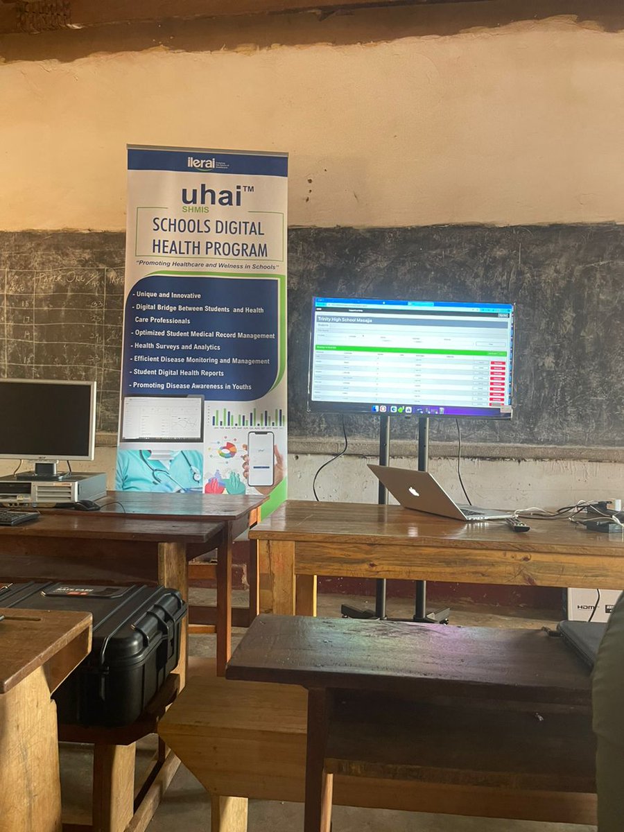 The ILERA-I Team was at Trinity High School Masajja in Wakiso District, facilitating the UHAI School Digital Health System User Training.