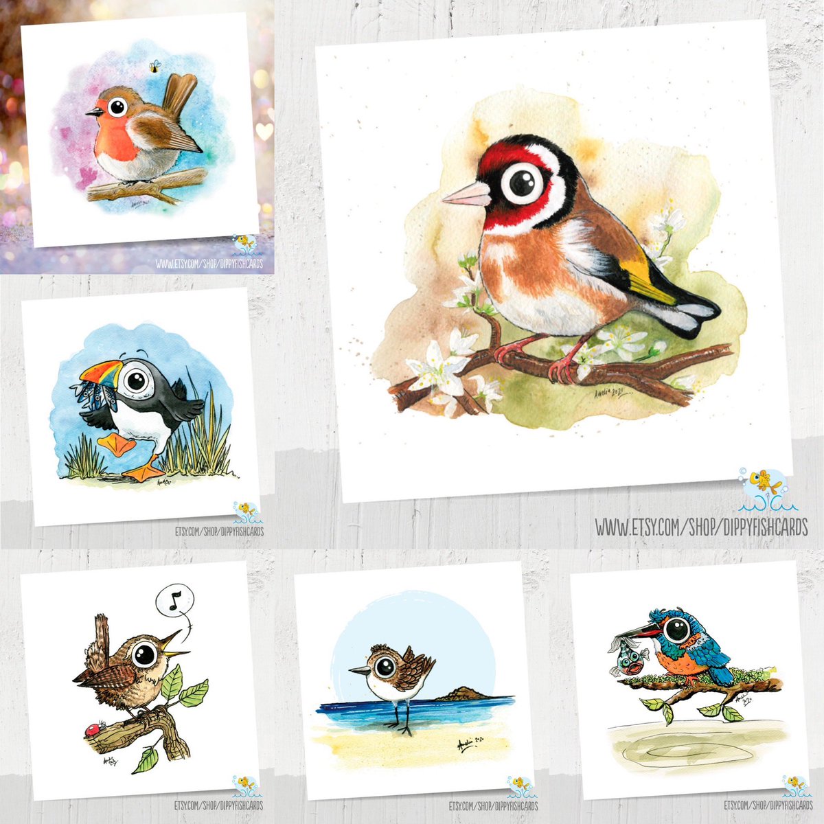 Dad received ALL of my Father’s Day cards at one point or another - they’ve been road tested by THE BEST! But he definitely had a penchant for THE BIRDS. Feathery and otherwise. Here are a load of birb cards for if your dad loves a bird too #mhhsbd #ukgiftam Link in comment