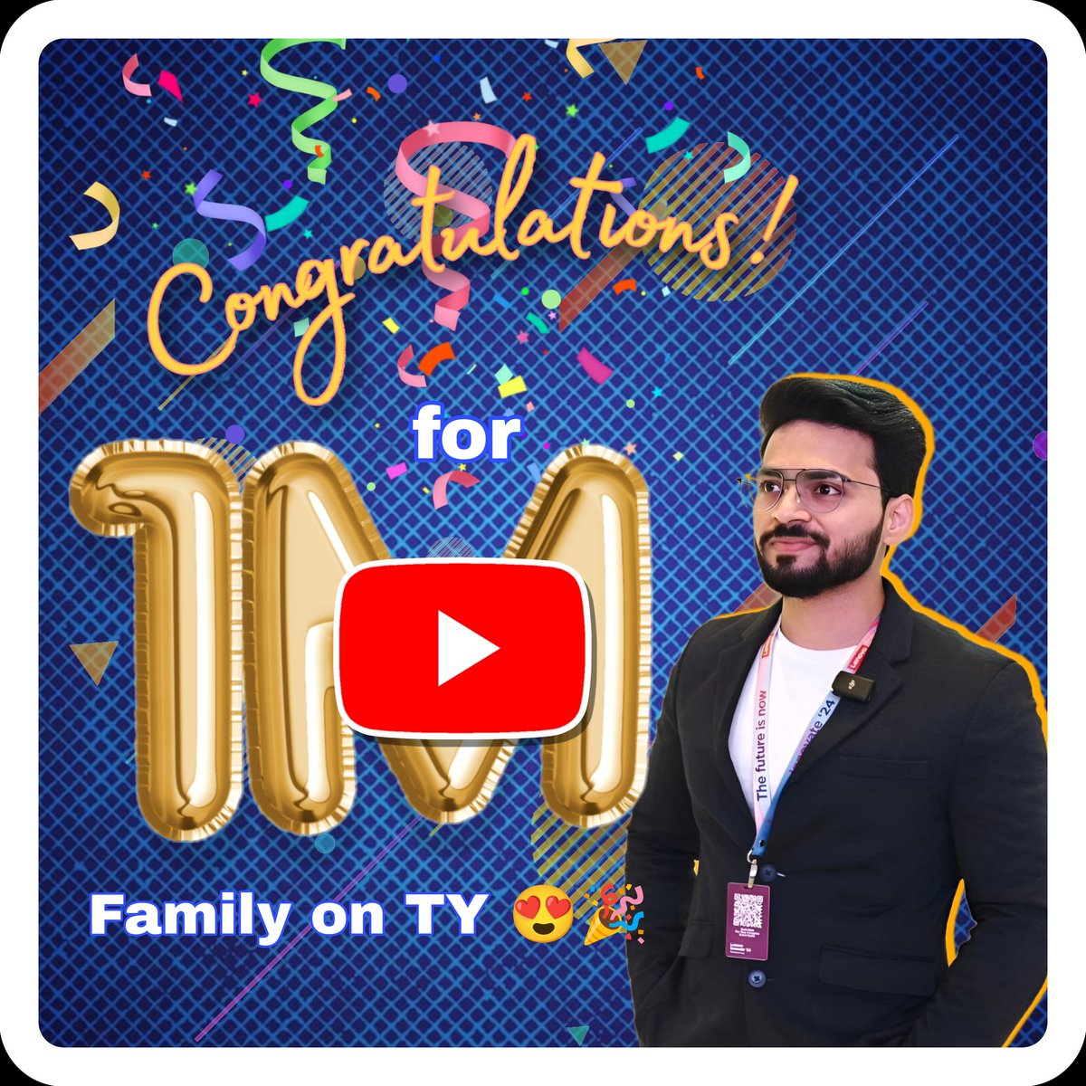 thebmcboy's tweet image. Huge Congratulations @TechUnboxing5 brother ❤️‍🔥for 1 Million Family on YouTube 😍♥️.  So Happy for You bro 😊.

#KeepGoing 🔥  #KeepRocking 🤘🏻

#TechUnboxing #1MillionFamilyOnYT