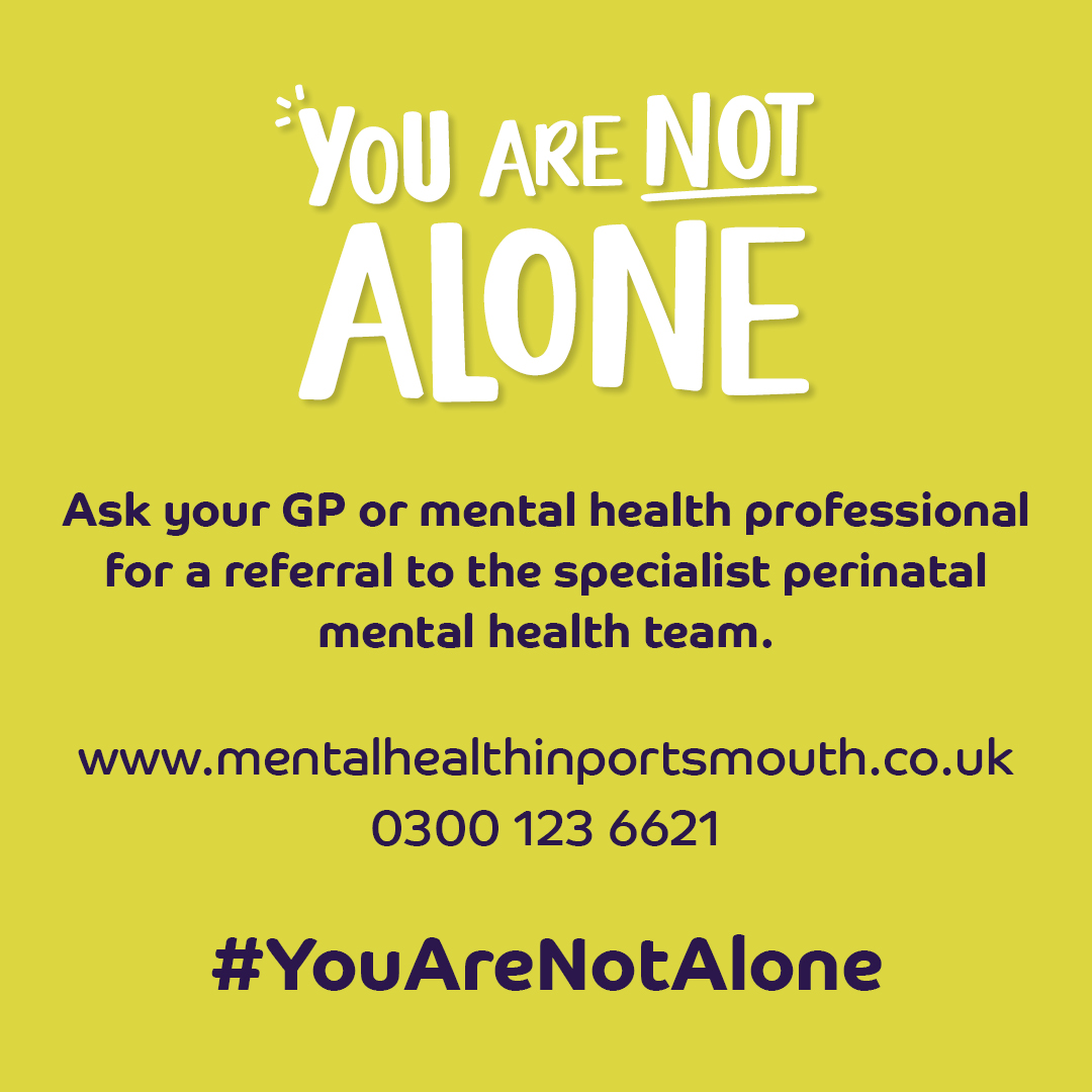 Portsmouth City Council (@portsmouthtoday) on Twitter photo If you have a mental health difficulty or take medication for your mental health & are planning to have a baby (or have found out you are 🎉) talk to your GP or mental health professional ASAP. They can help with any support you may need 👇
mentalhealthinportsmouth.co.uk/learn-about-me…
#youarenotalone If you have a mental health difficulty or take medication for your mental health & are planning to have a baby (or have found out you are 🎉) talk to your GP or mental health professional ASAP. They can help with any support you may need 👇
mentalhealthinportsmouth.co.uk/learn-about-me…
#youarenotalone