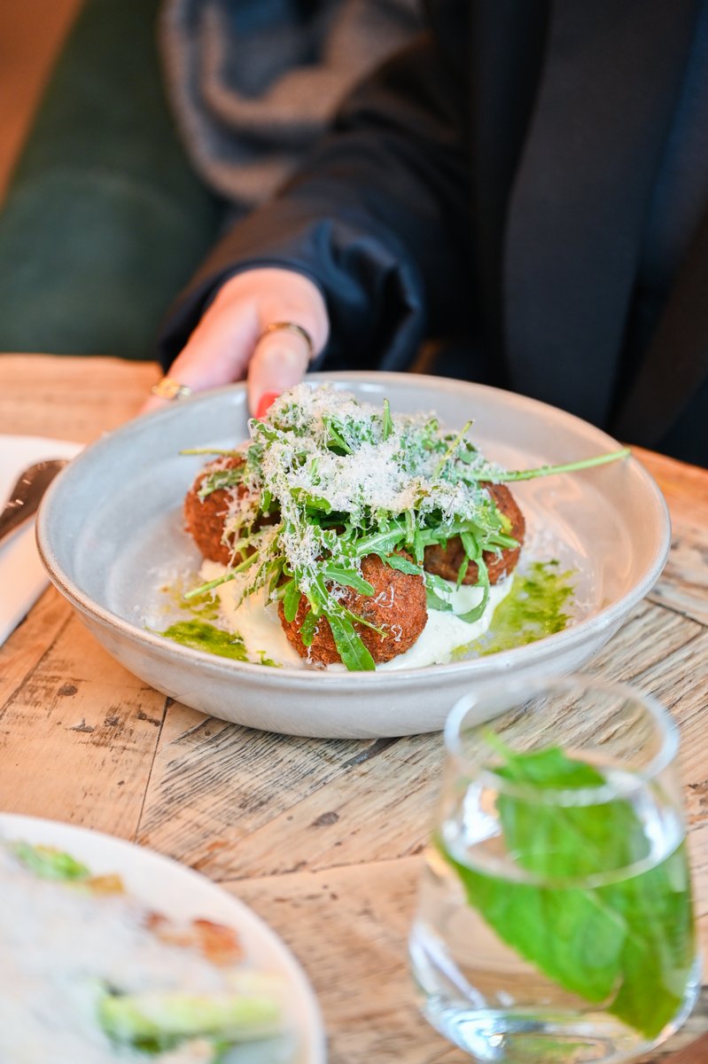 This mushroom arancini from Fodder Restaurant in Avoca Ballsbridge is one of our favourites from the new spring menu! Be sure to stop by this weekend! #AvocaIreland #AvocaBallsbridge #Fodder