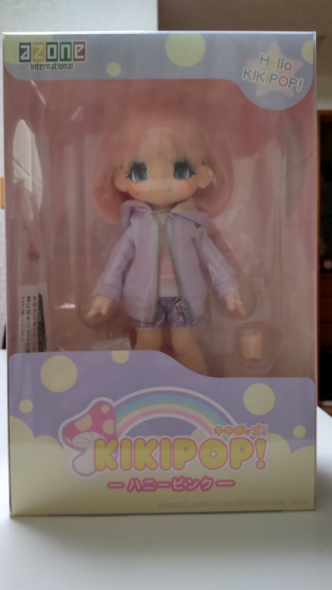 Midorin_0730's tweet photo. 昨日　届いた自分のご褒美！
キキポップ　ハニーピンクお迎えしました! https://t.co/78Mm8zK4fV