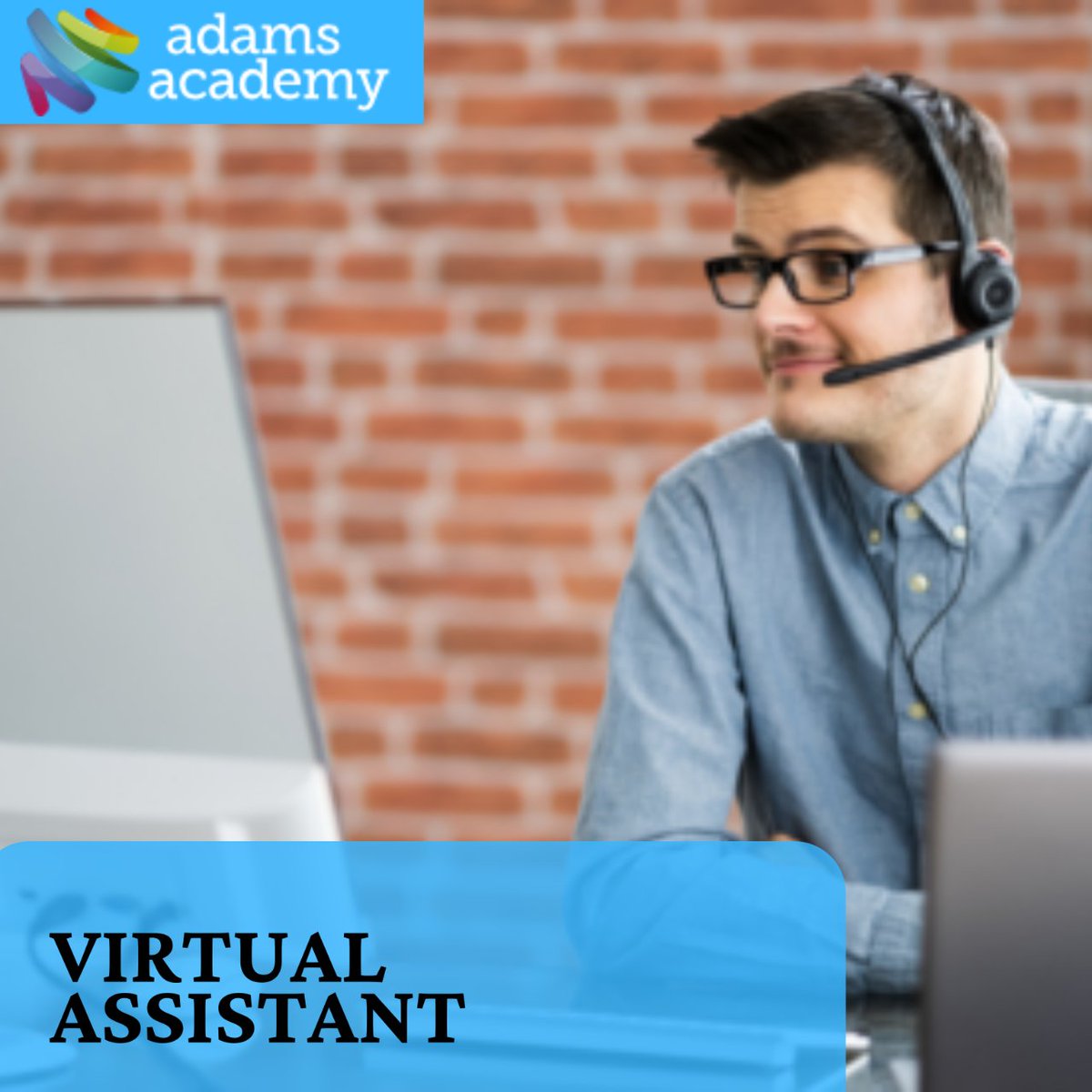 Advance Your Career with Adams Academy's Virtual Assistant Training. Get the Skills to Support, Organize, and Thrive in Any Remote Role!
#VirtualAssistant #AdamsAcademy #RemoteWork #SkillBuilding