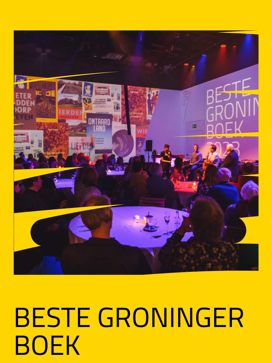 Vanavond is de uitreiking van ‘Het Beste Groninger Boek’. Spannend want ‘Leven Toevoegen aan de Dagen’ is genomineerd in de categorie non-fictie. Je kan er bij zijn in het Forum, lees meer: noordwoord.nl/bestegroninger…