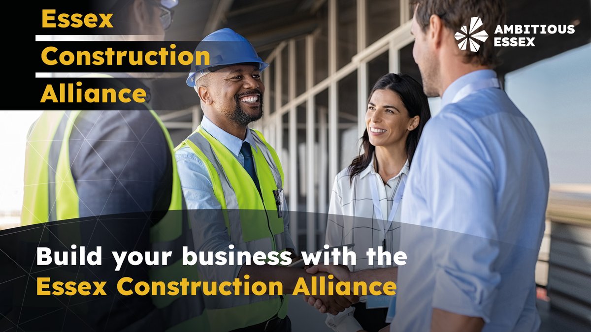 3 reasons to attend the next Essex Construction Alliance event: ⭐ make new connections ⭐ enjoy an interactive workshop to help you stand out from the competition ⭐ discover support to offer apprenticeships Secure your free ticket: eventbrite.com/e/essex-constr…