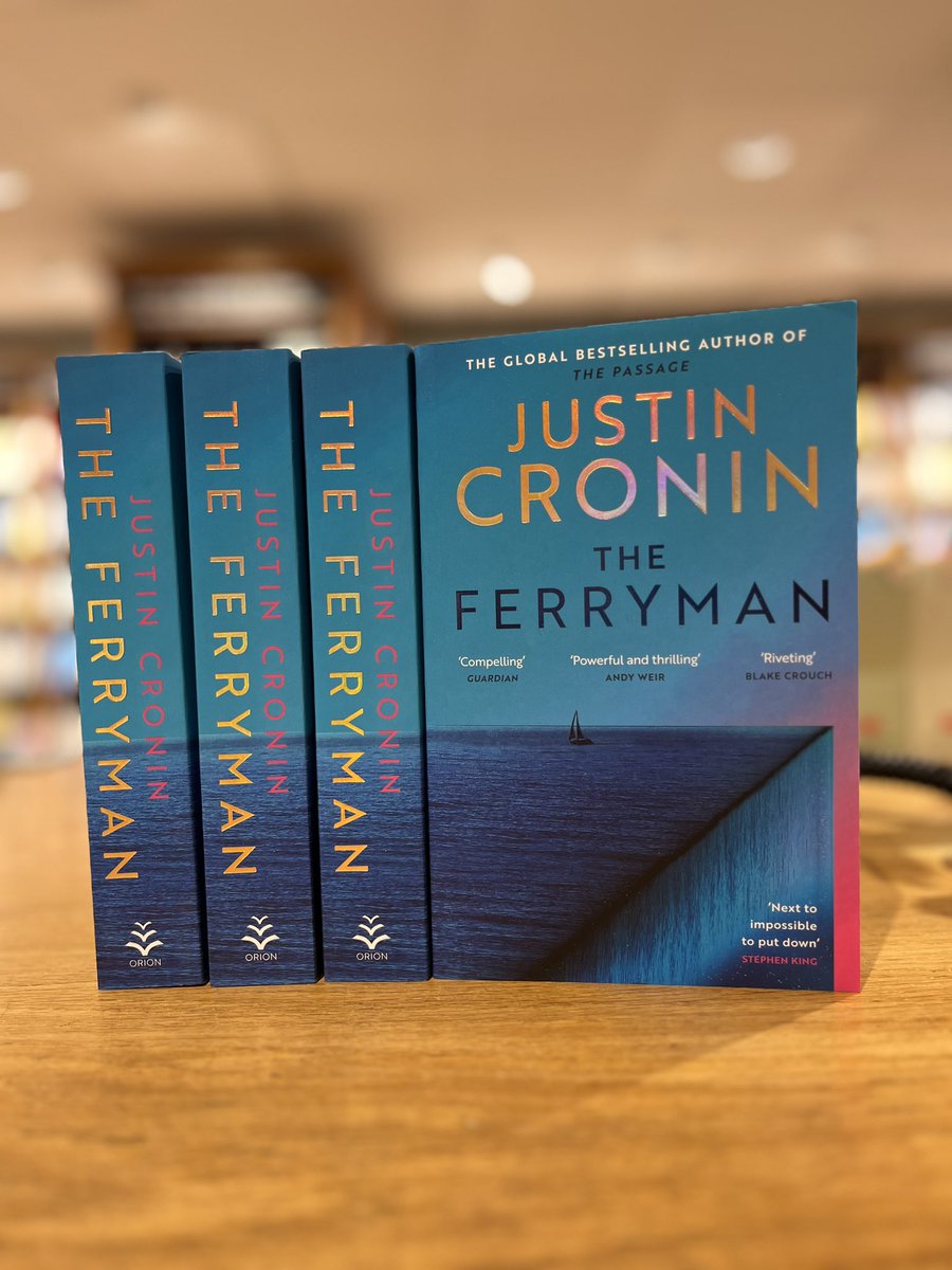 Waterstones Abergavenny (@abergavbooks) on Twitter photo Our contemplative and mind-bending science fiction and fantasy book of the month is The Ferryman by <a href="/jccronin/">justin cronin</a> !
#justincronin #theferryman #sciencefictionfantasy #sciencefictionandfantasybookofthemonth #waterstonesbookofthemonth #waterstonesabergavenny Our contemplative and mind-bending science fiction and fantasy book of the month is The Ferryman by <a href="/jccronin/">justin cronin</a> !
#justincronin #theferryman #sciencefictionfantasy #sciencefictionandfantasybookofthemonth #waterstonesbookofthemonth #waterstonesabergavenny